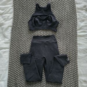 Bombshell Heathered Black Set
